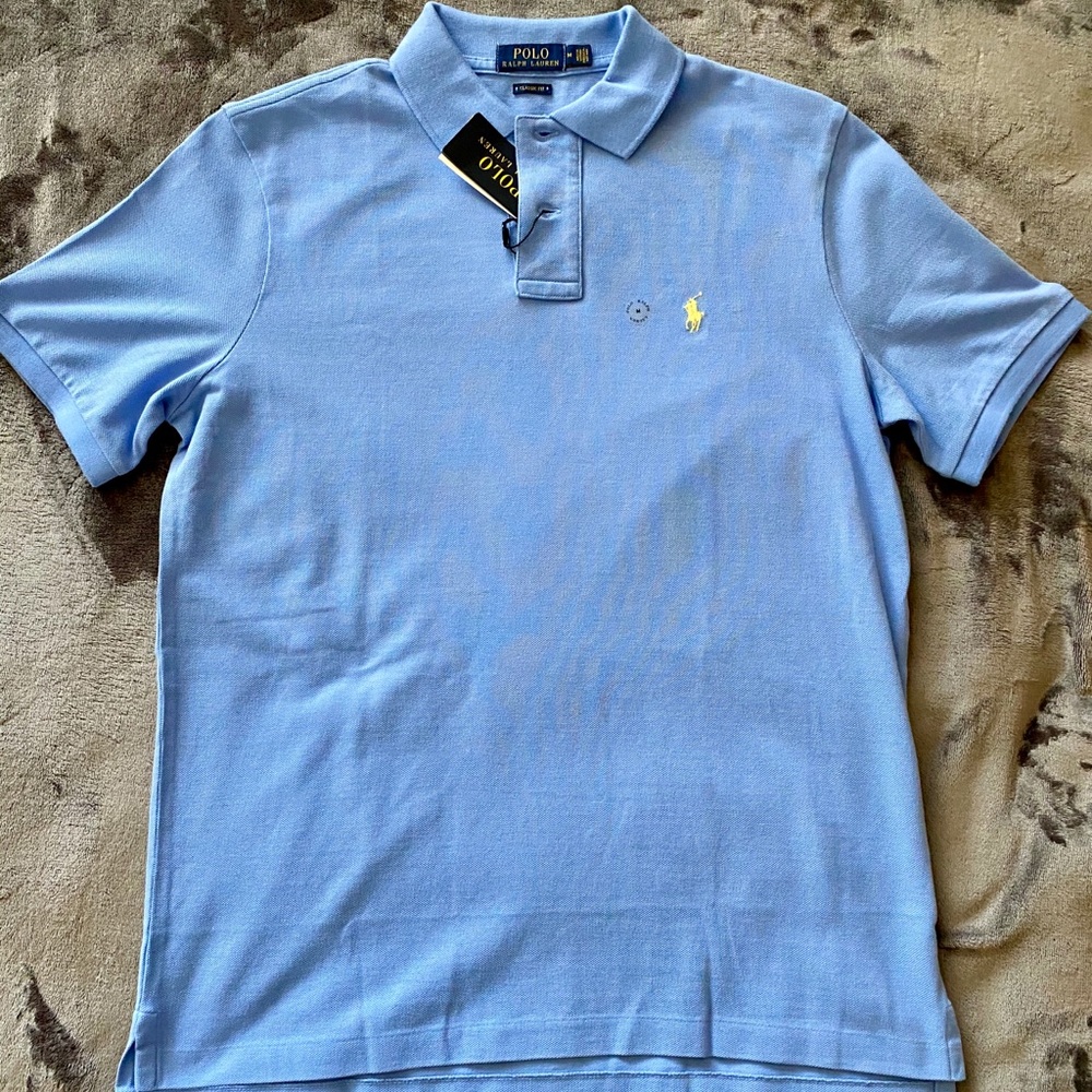 NWT Men’s blue Polo by Ralph Lauren, Size M